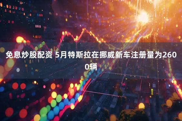 免息炒股配资 5月特斯拉在挪威新车注册量为2600辆