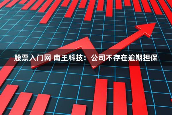 股票入门网 南王科技：公司不存在逾期担保